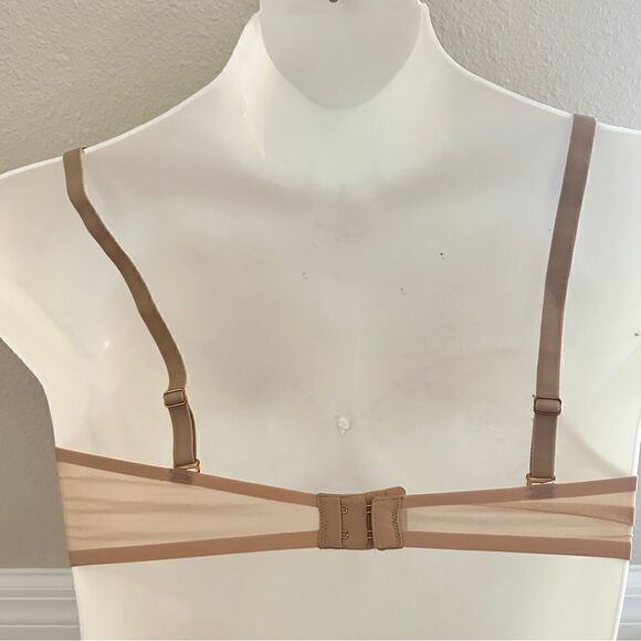 Soma sheer shape balconette in nude Sz 34DD - Picture 3 of 4